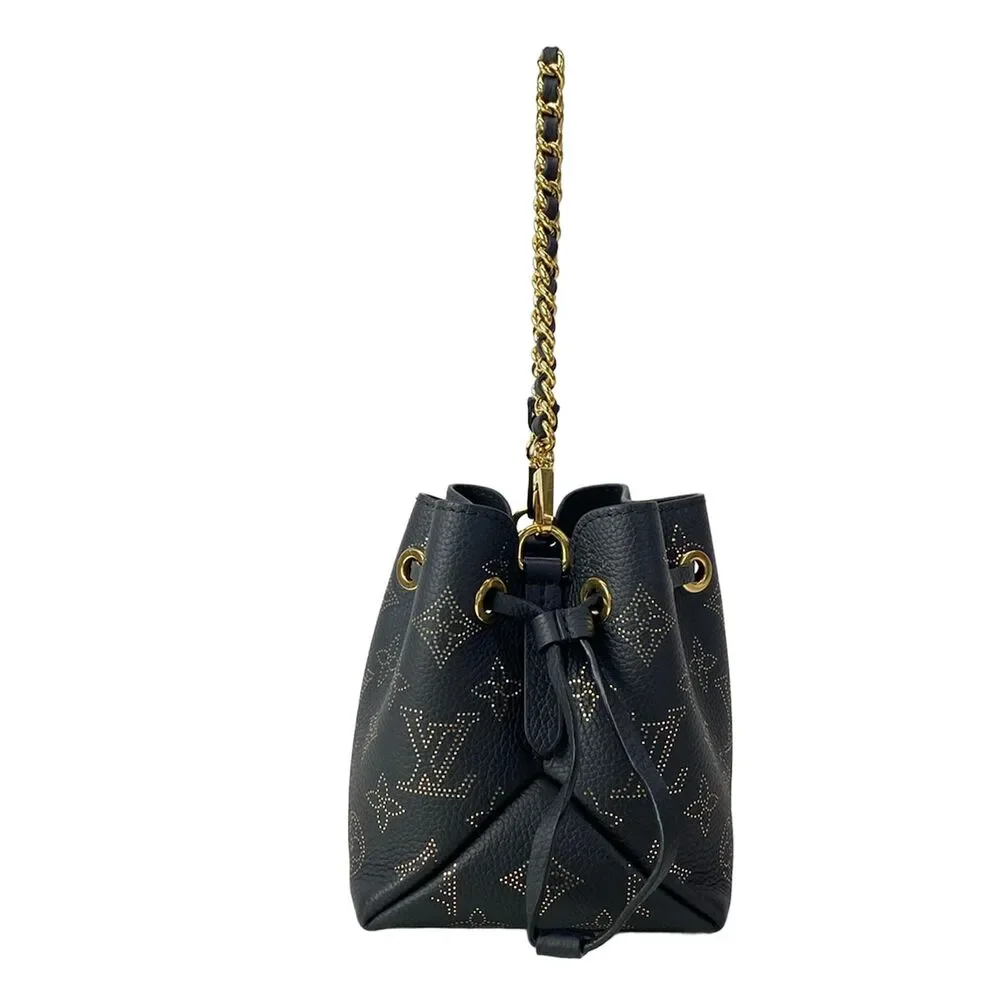 Louis Vuitton Pico Bella Mahina Handbag M82744 Noir Gold - Picture 4 of 16